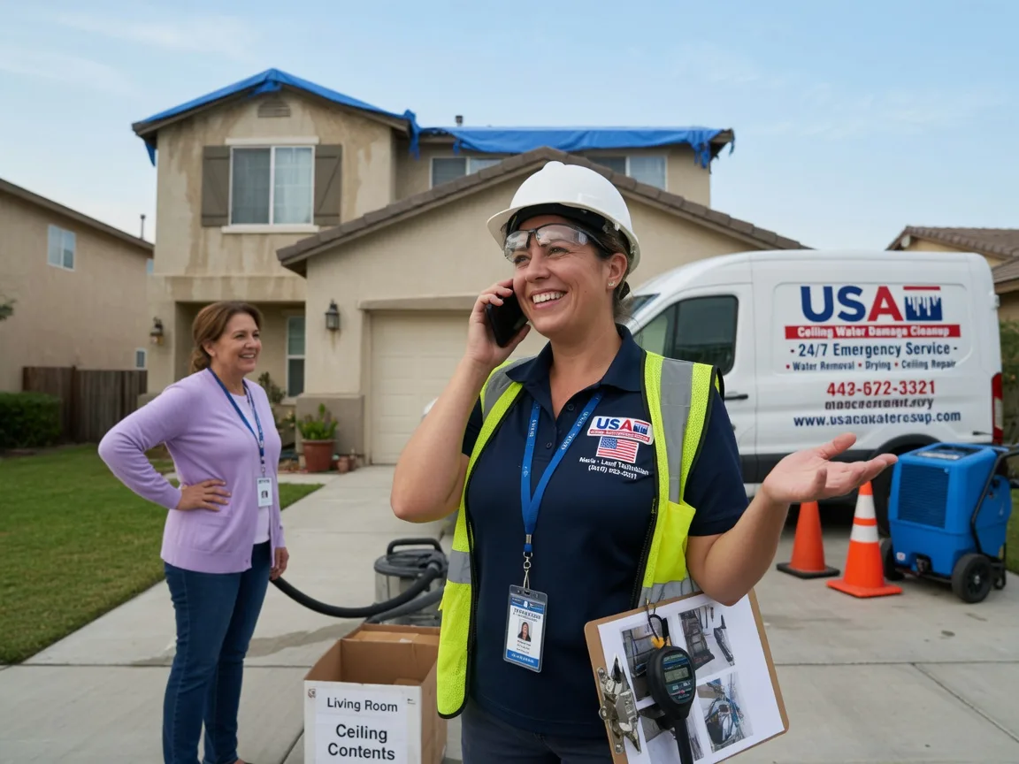 Ceiling Water Damage Restoration Roberts, IL FAQs